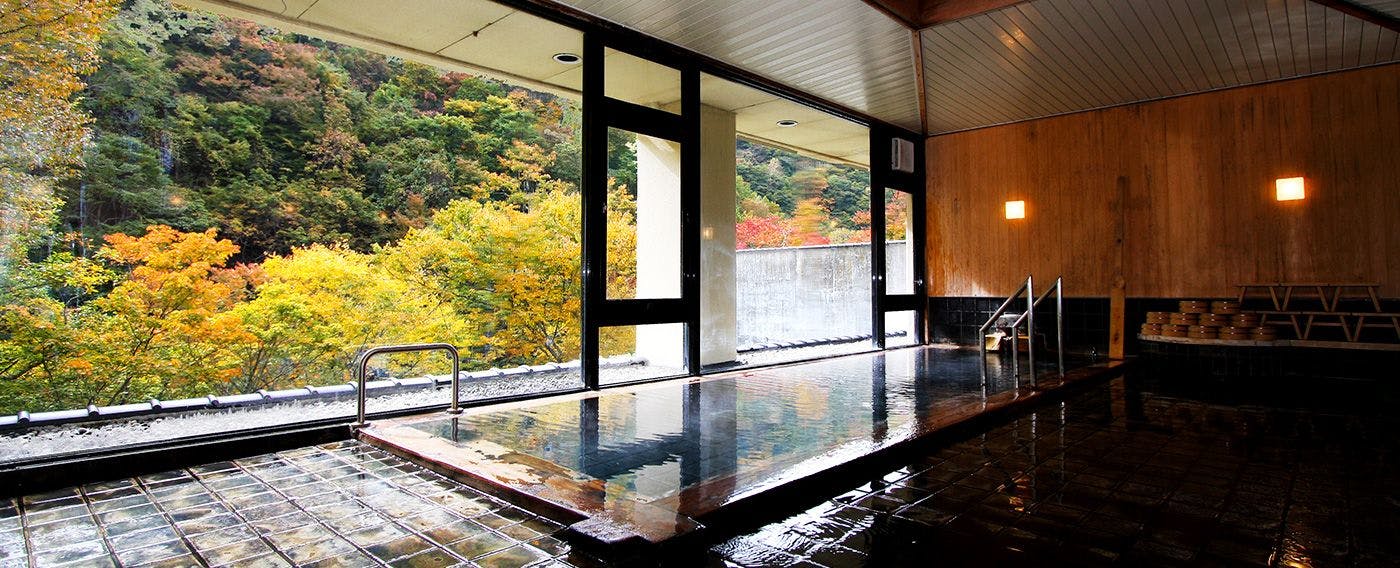 松川渓谷に佇む宿　信州山田温泉　山田館