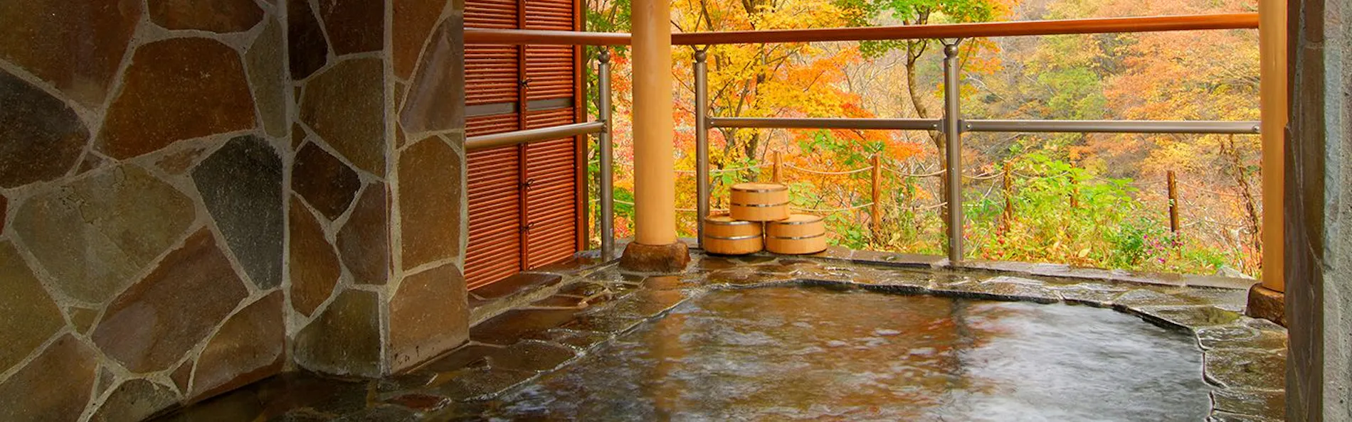 松川渓谷に佇む宿 信州山田温泉 山田館