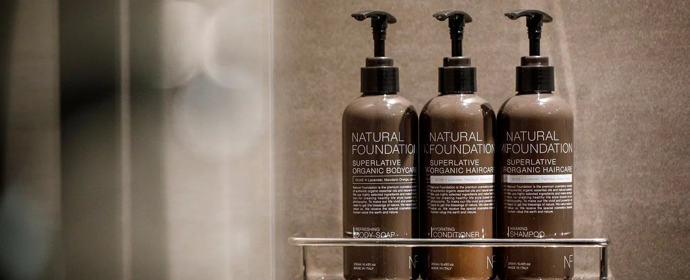 【이그제큐티브 플로어 바흐 코너룸 숙소 특전】100% 오가닉 욕실 어메니티