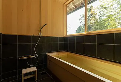 ห้องอาบน้ำส่วนตัวไม้ฮิโนกิ