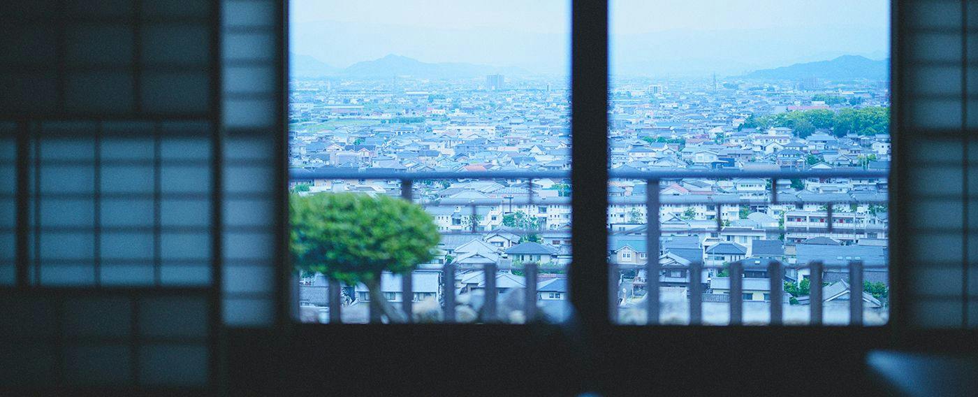 広縁からの眺望