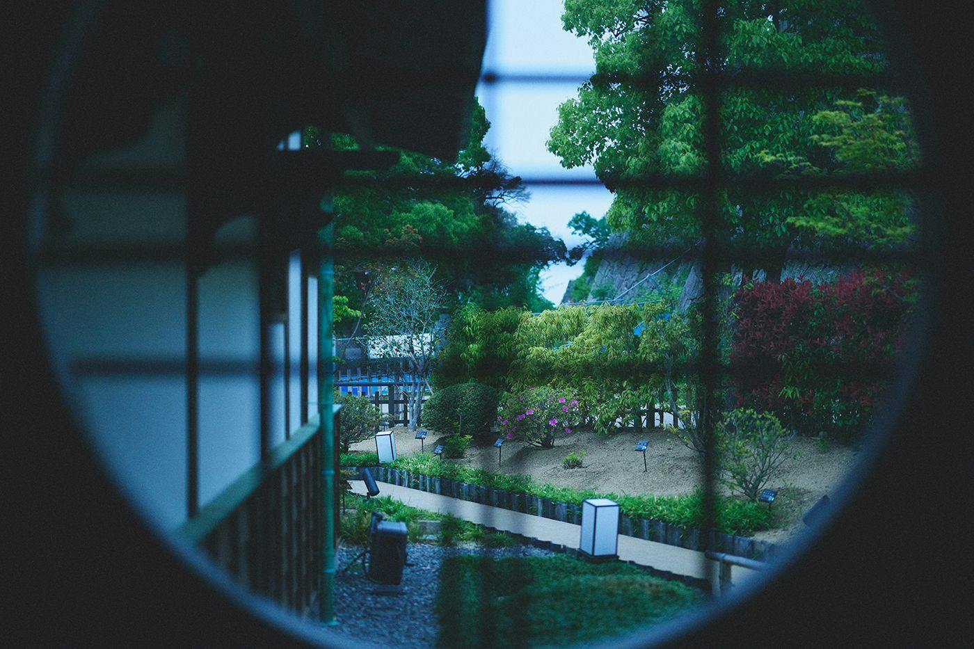 広縁からの眺望