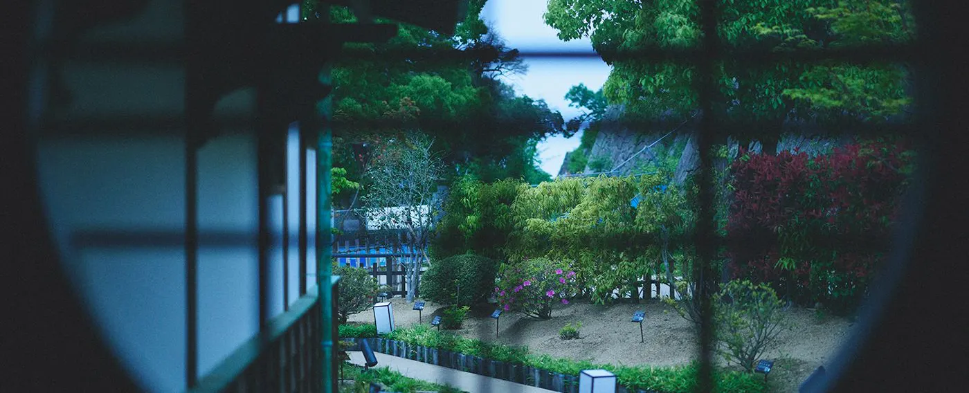 広縁からの眺望