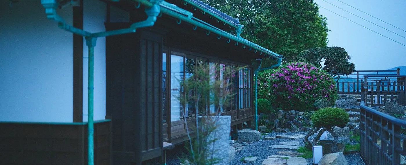 広縁からの眺望