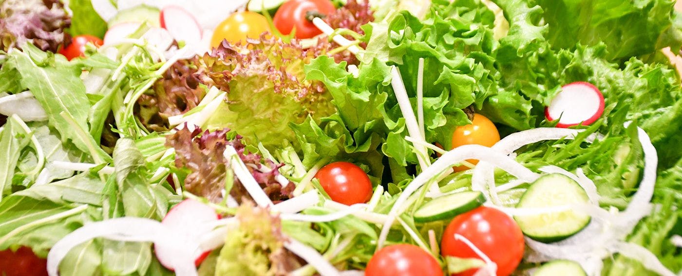 บุฟเฟ่ต์อาหารเช้า สลัด