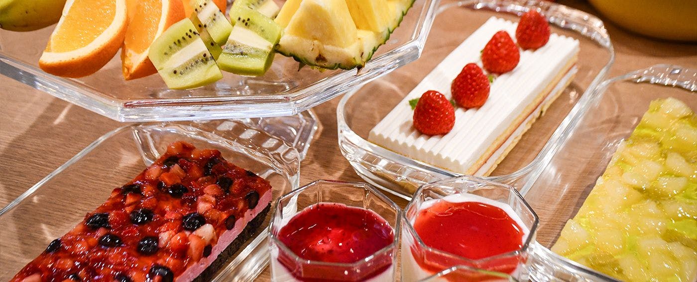 บุฟเฟ่ต์อาหารเช้า ขนมหวาน