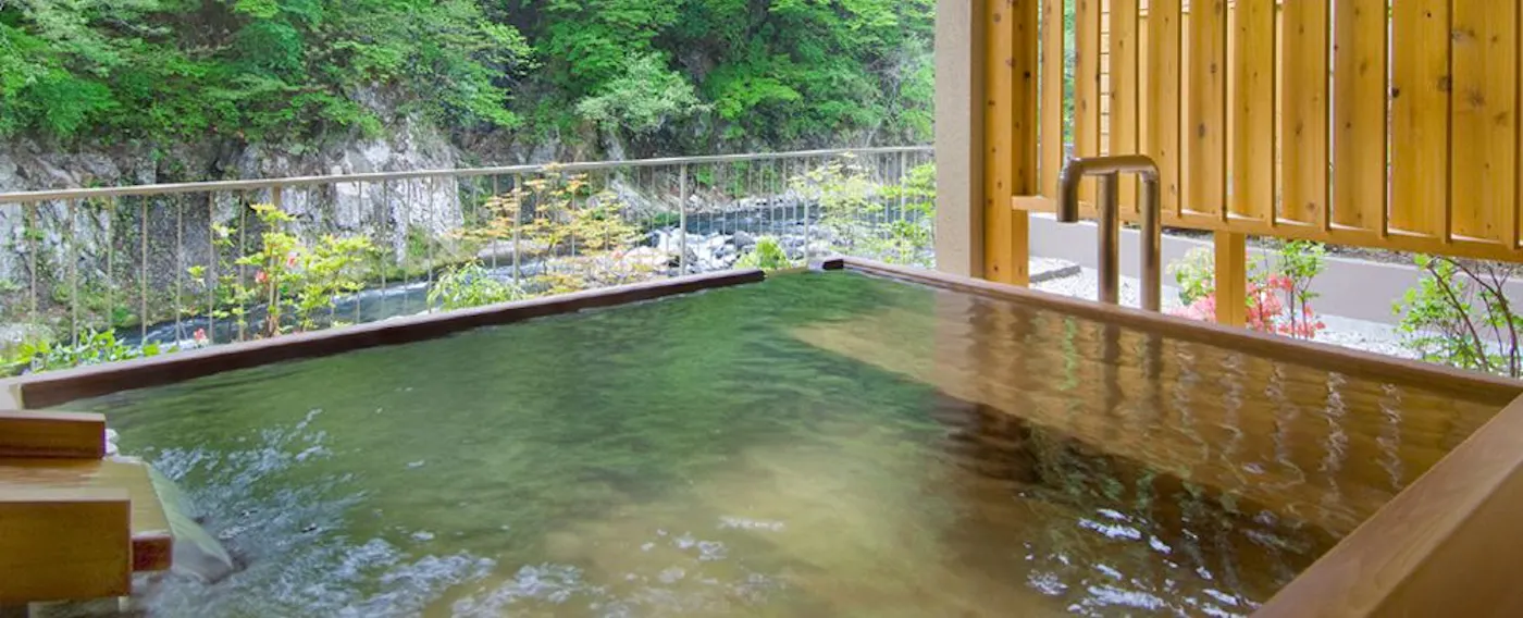 Pemandangan hijau dari kamar.