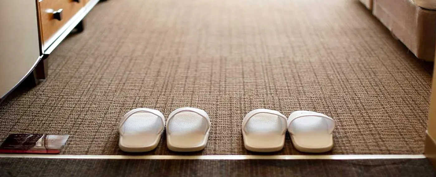 ห้องพัก ทางเข้า รองเท้าแตะ