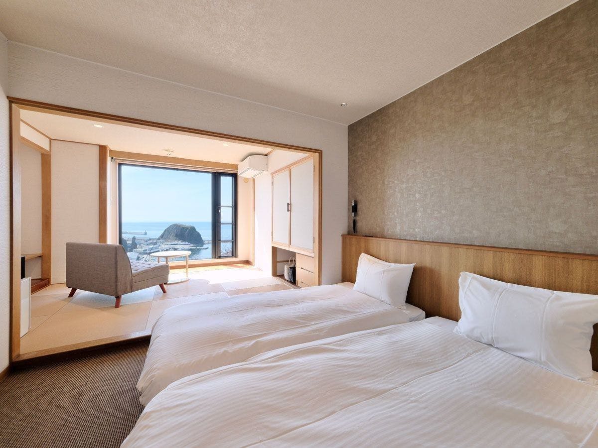 ห้องพักทุกห้องวิวทะเล