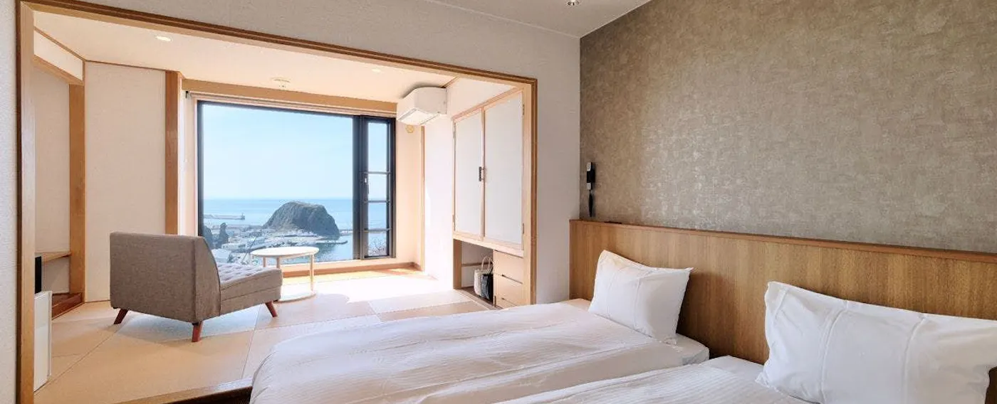 ห้องพักทุกห้องวิวทะเล