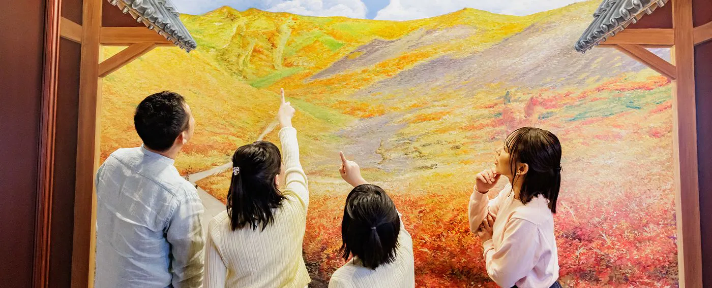 ใบไม้เปลี่ยนสีที่ภูเขาอากิตะโคมากาตาเกะ