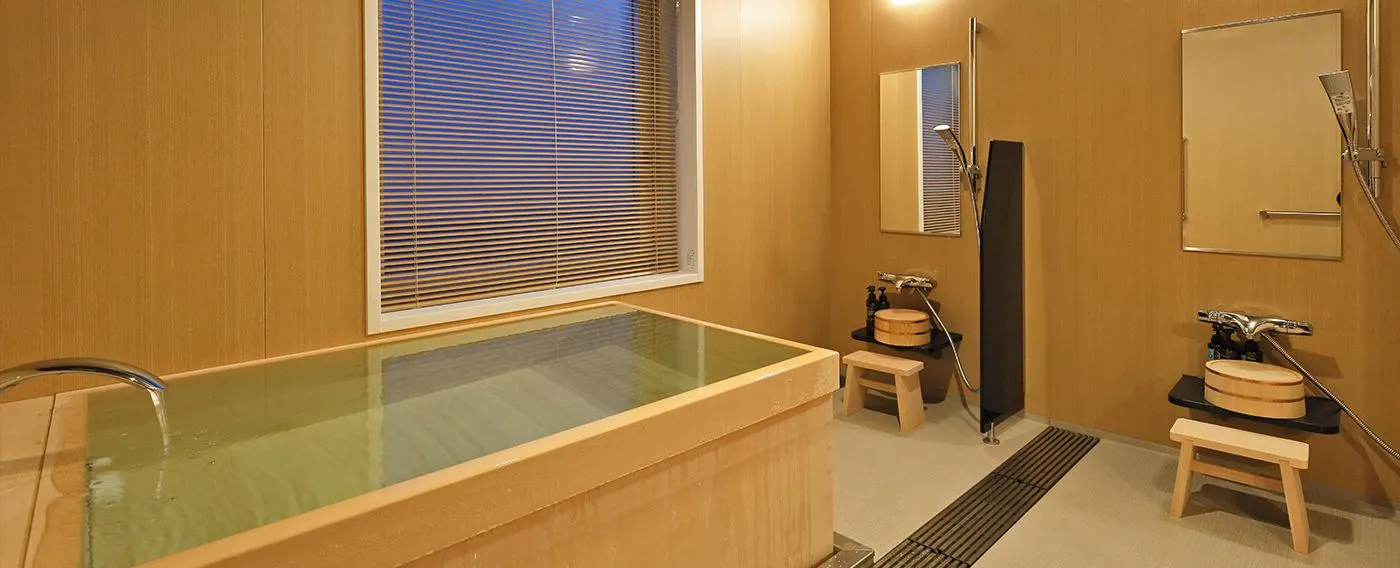 전세 가족탕 히노키 온천