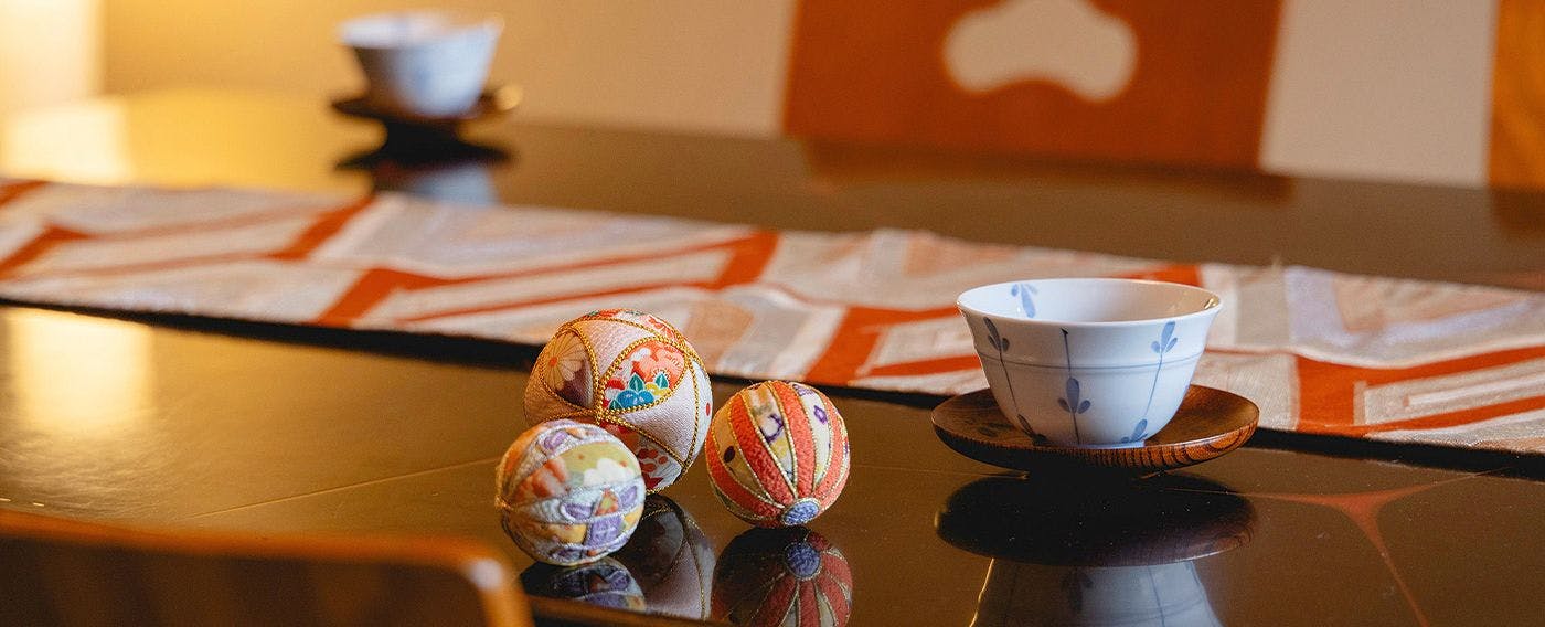 設施示意圖　客房的桌子