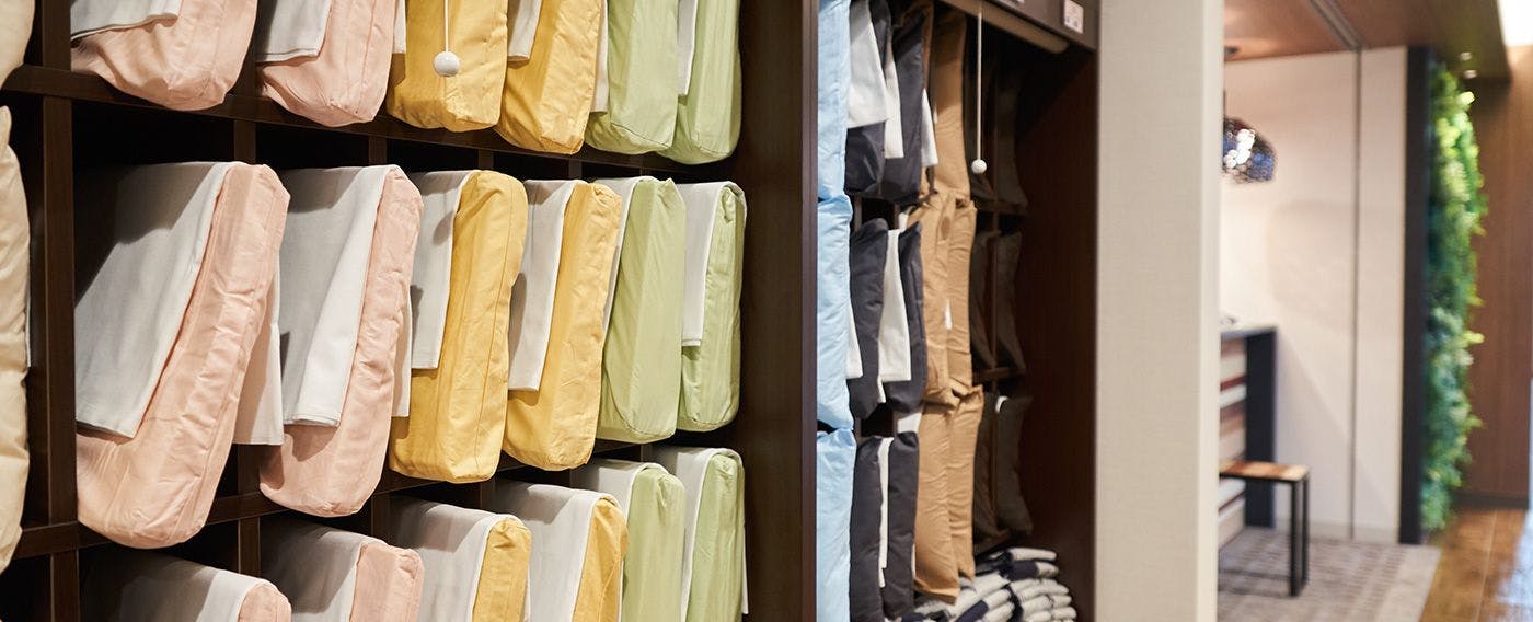 มุมหมอนและชุดยูกาตะ