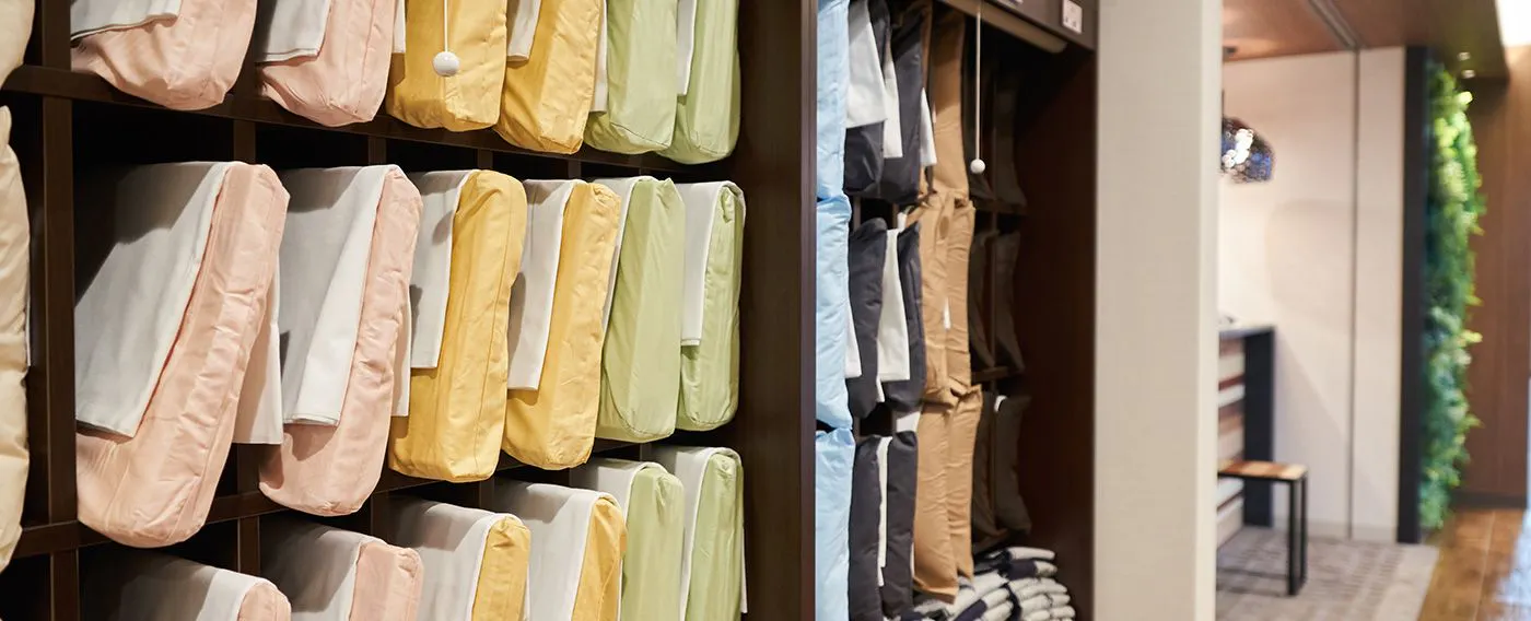 มุมหมอนและชุดยูกาตะ