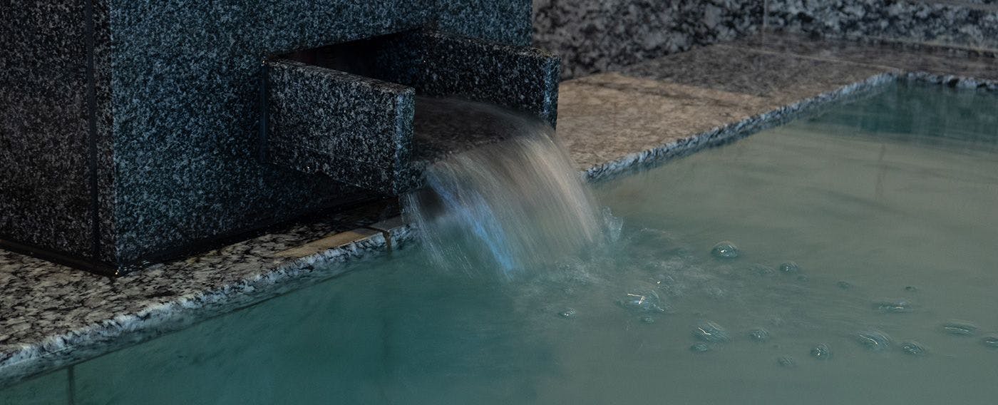 自家源泉かけ流し温泉