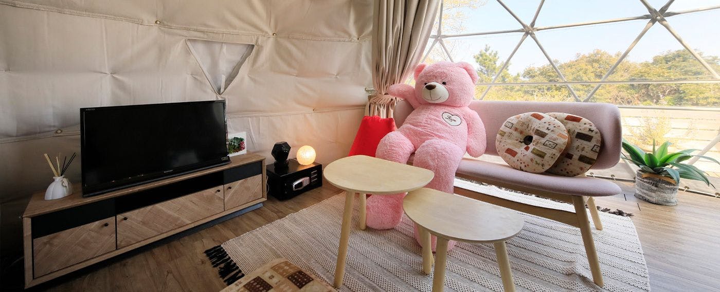 豪華露營圓頂帳篷