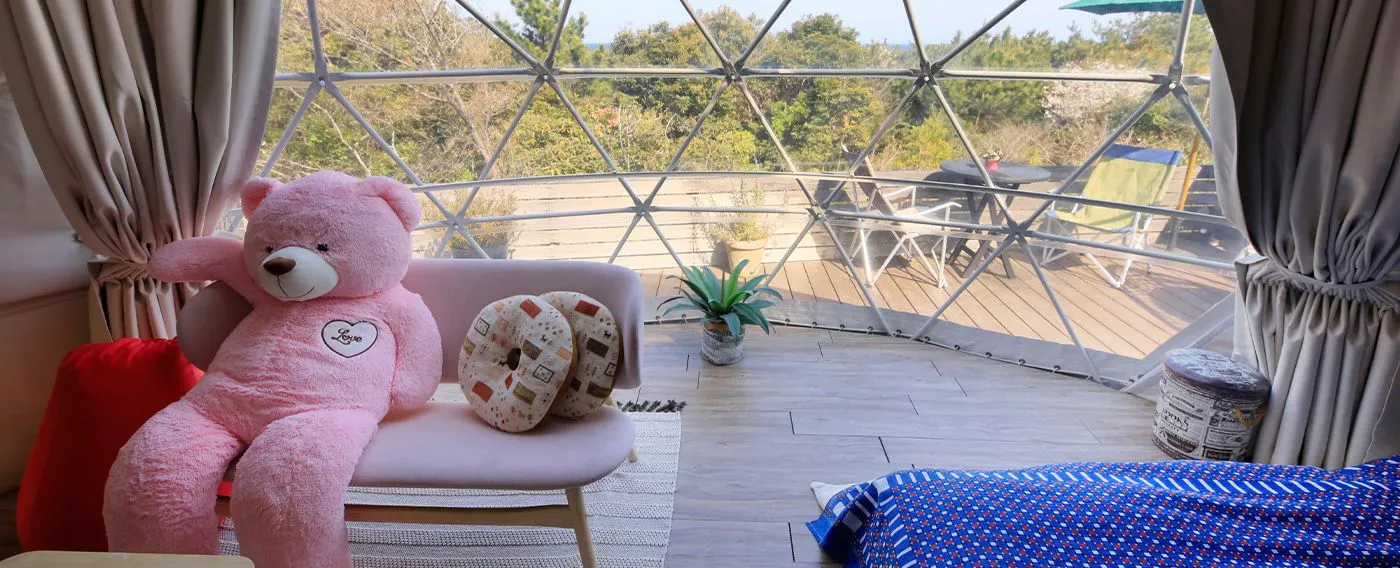 豪華露營圓頂帳篷