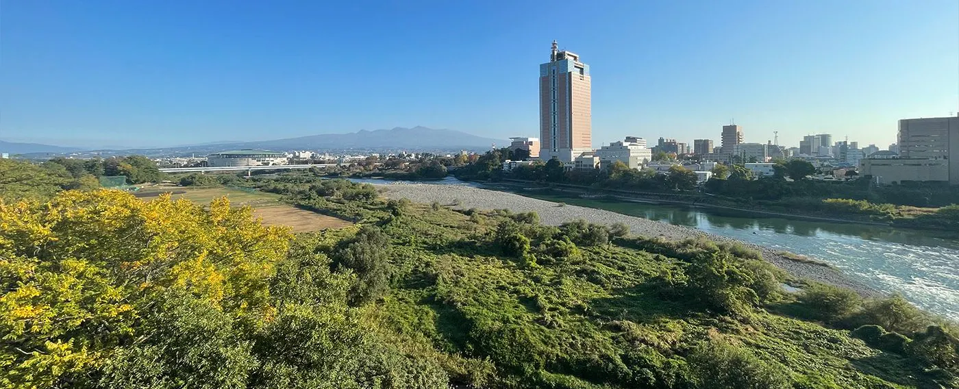 房間から的景色