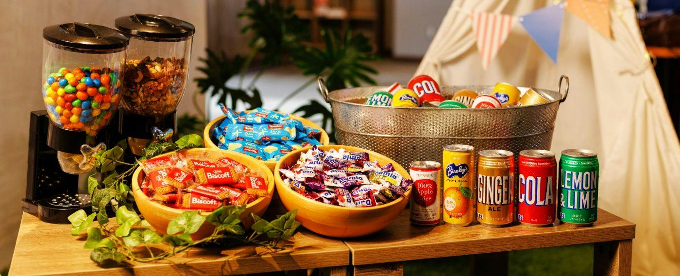 Đồ uống và đồ ăn nhẹ