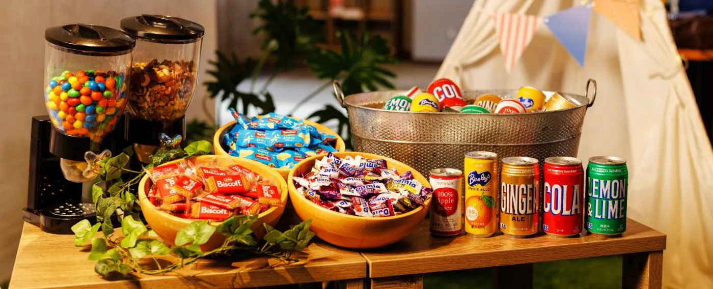 Đồ uống và đồ ăn nhẹ