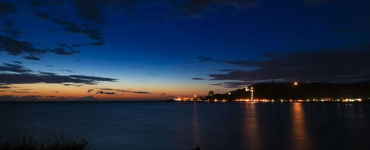 ทัศนียภาพรอบๆ ยามค่ำคืน