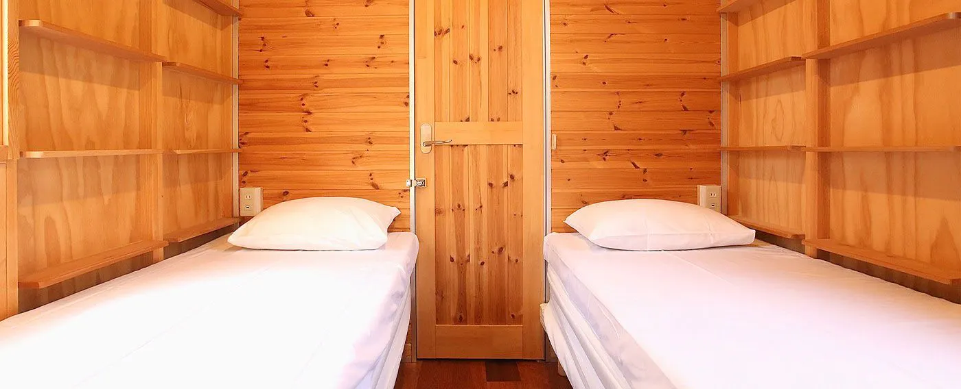 ห้องพักแบบเตียงคู่