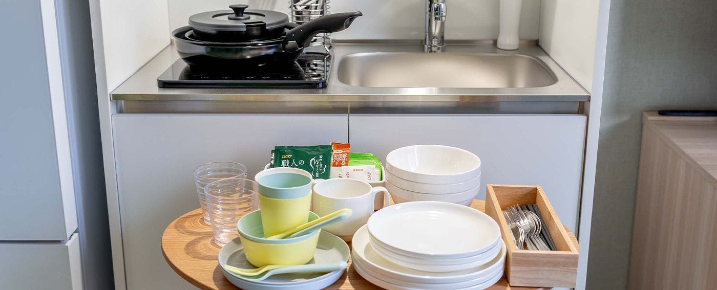 ห้องครัว　เครื่องใช้บนโต๊ะอาหาร