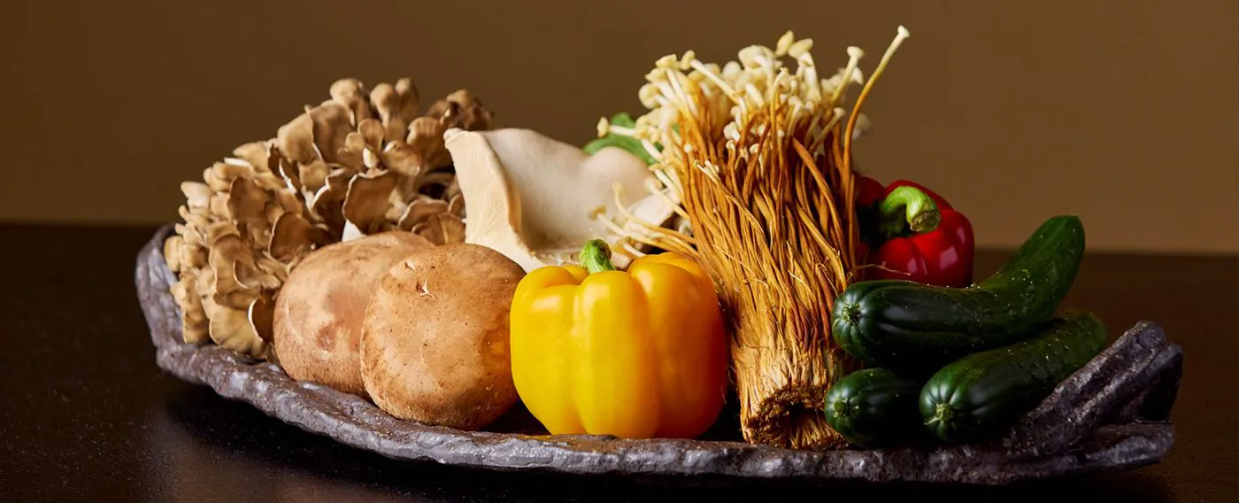 วัตถุดิบ ผัก เห็ด