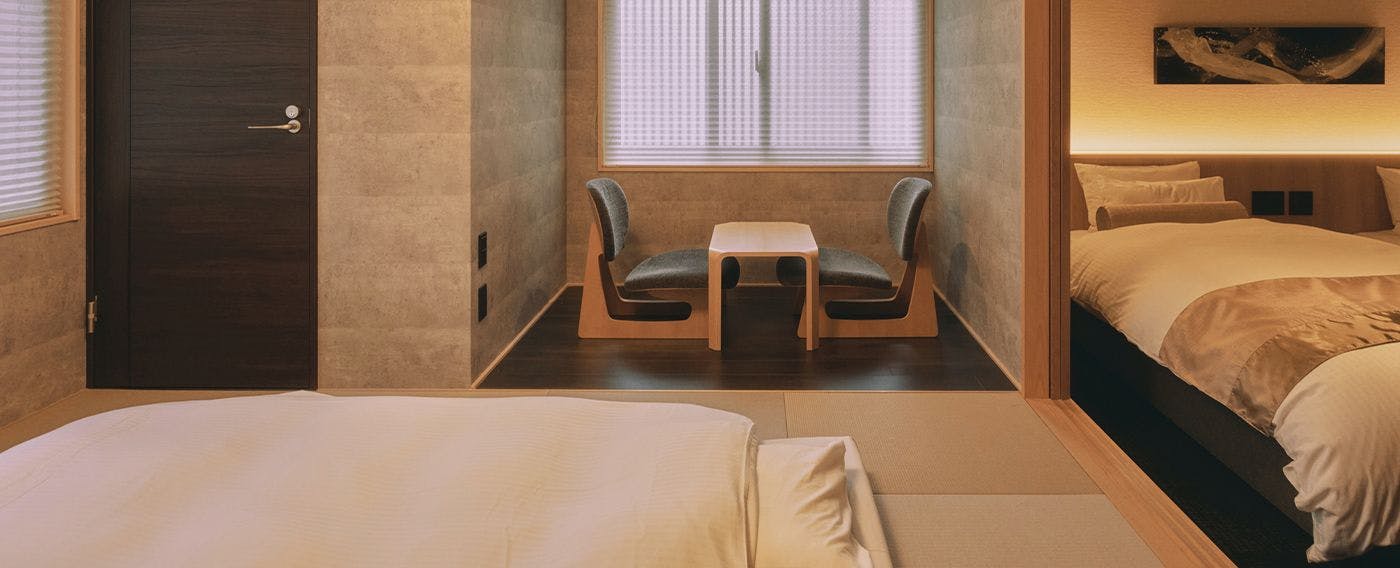 ＜雅樂套房＞客廳與臥室寬敞舒適，享受從容的住宿時光