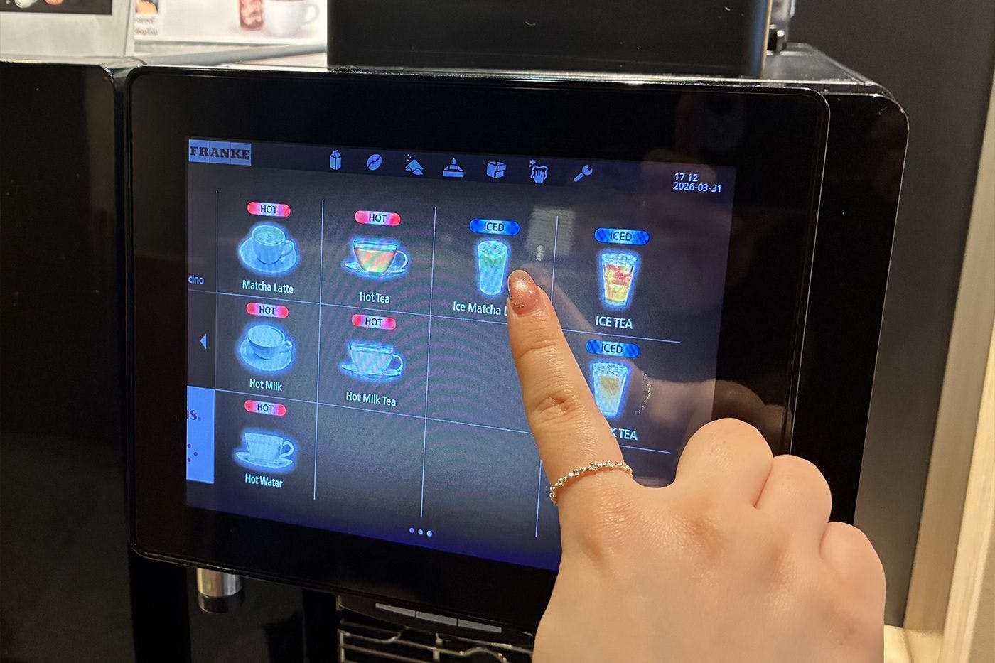 可依個人喜好享用的咖啡服務