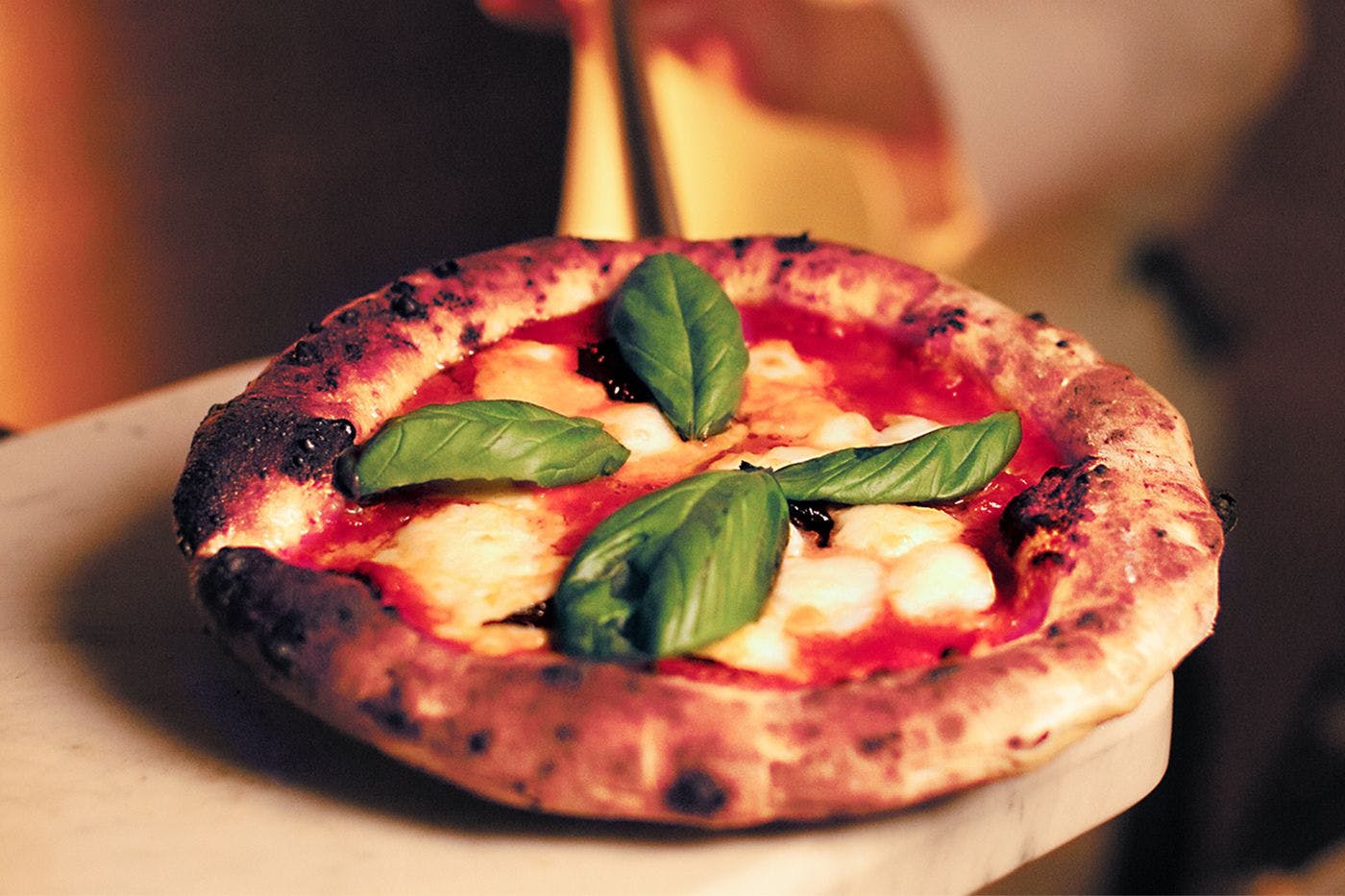 Enjoy freshly baked pizzas, carefully prepared one by one in our in-house oven.