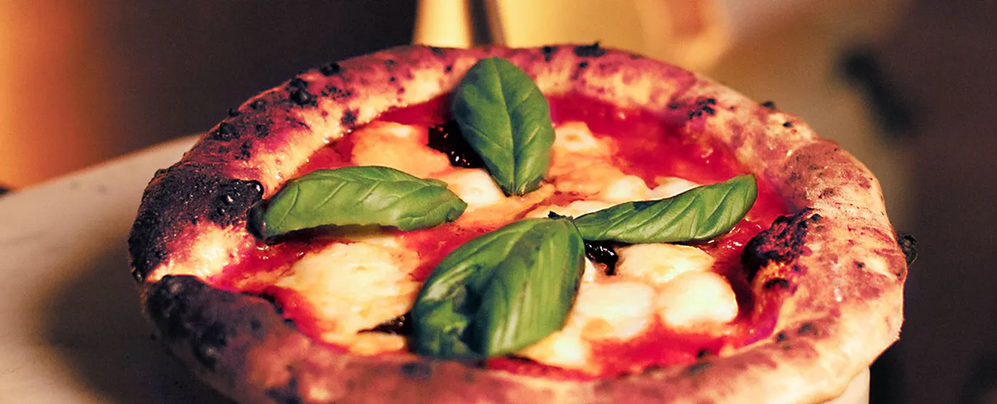 Enjoy freshly baked pizzas, carefully prepared one by one in our in-house oven.