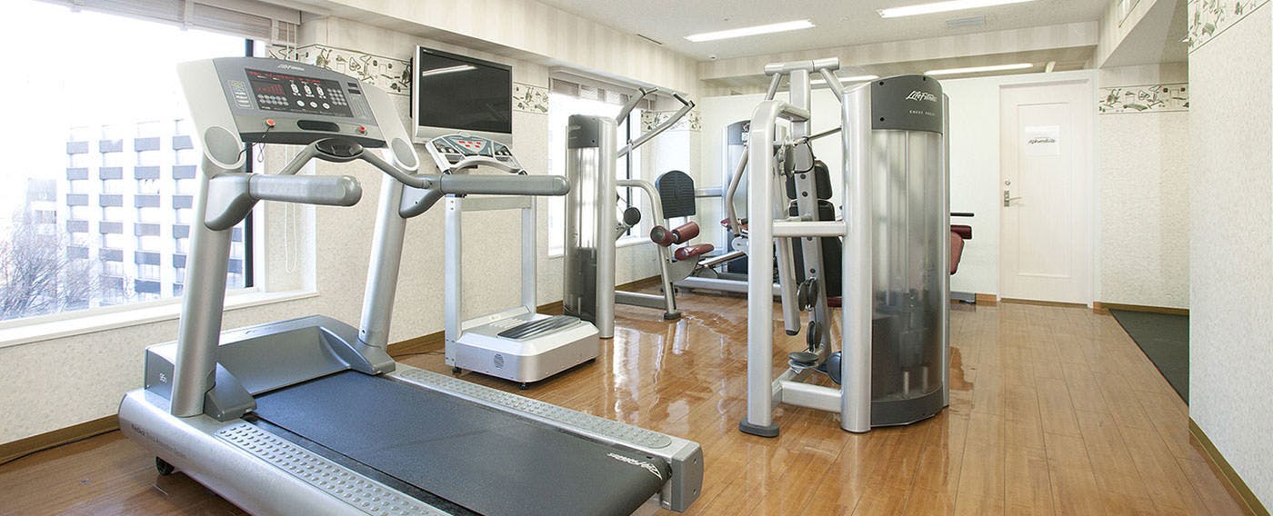 宿泊者専用無料フィットネスジム