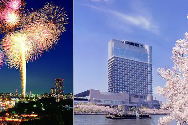 Bunga api & Pemandangan luar Sakura