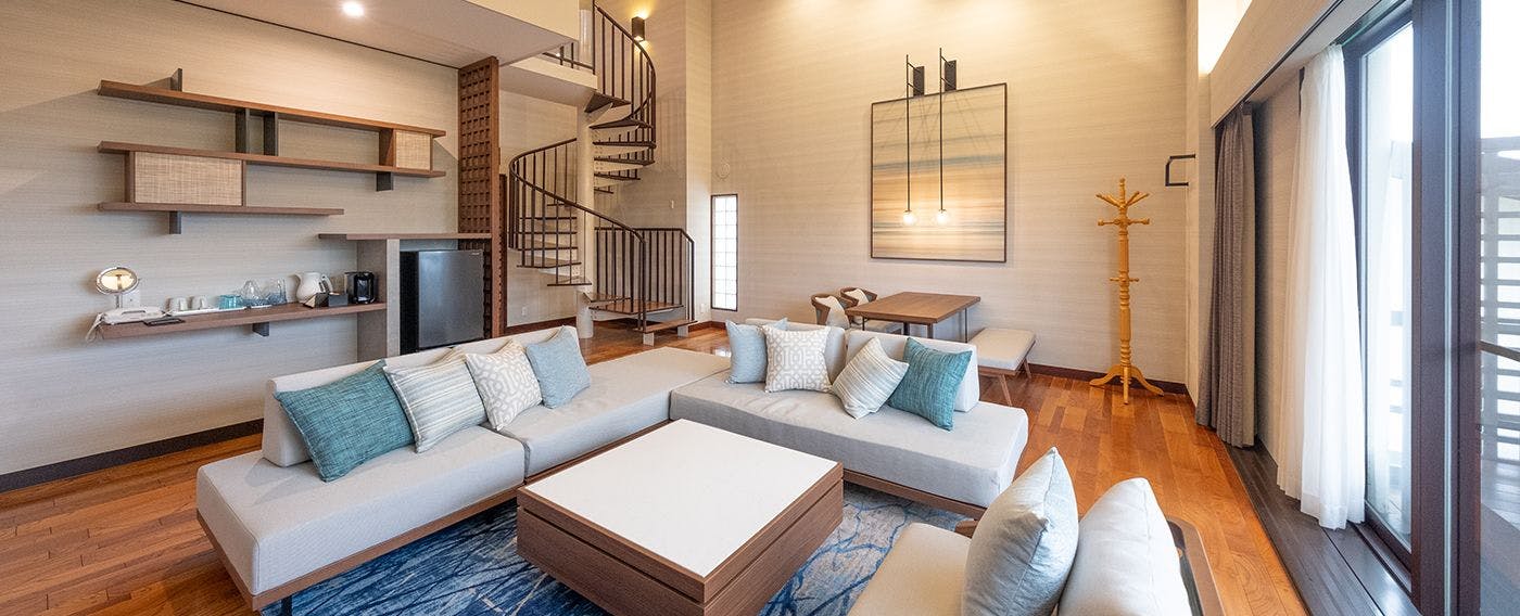 【Grand Suite】奥久间受欢迎的客房“Grand Cottage”全48间已全面翻新。