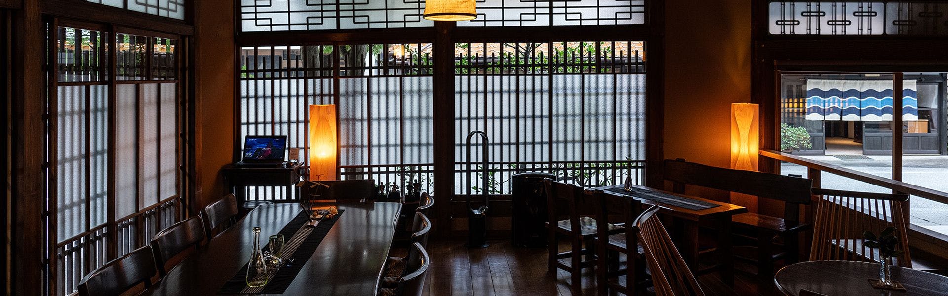 登録有形文化財の宿　名泉鍵湯　奥津荘