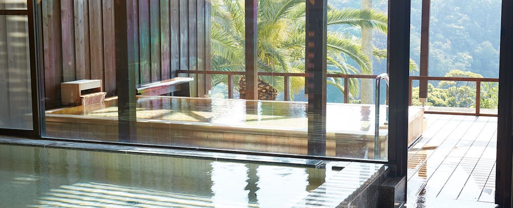 æ°´å¹³ç·ã«æµ®ãã¶å³¶ããç¼ä¸ã«ã¯ç´ºç¢§ã®å¤§æµ¦ãç·æ§é¢¨åã®æªé²å¤©