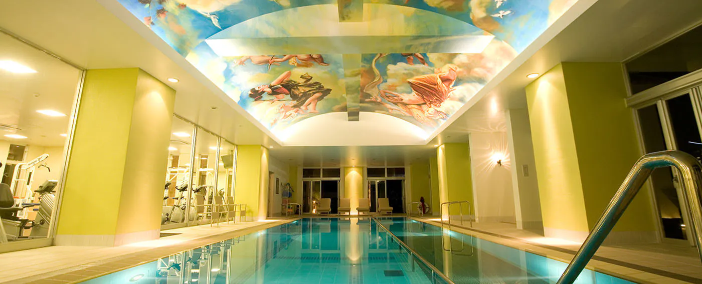 Heated indoor pool