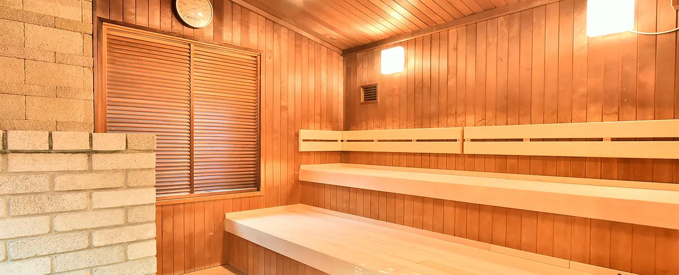 ซาวน่าแบบฟินแลนด์แท้ๆ พื้นที่ผ่อนคลายที่อบอุ่นด้วยสัมผัสจากไม้ธรรมชาติ 【ซาวน่าสำหรับผู้หญิง】