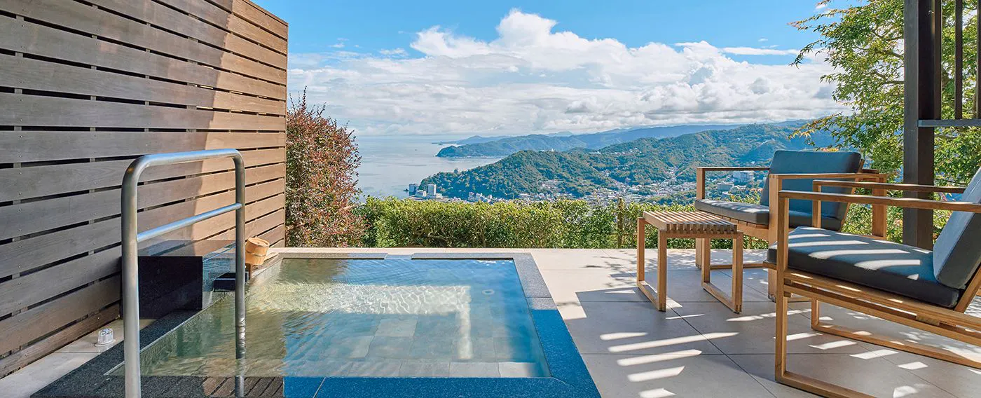 露天風呂付き客室