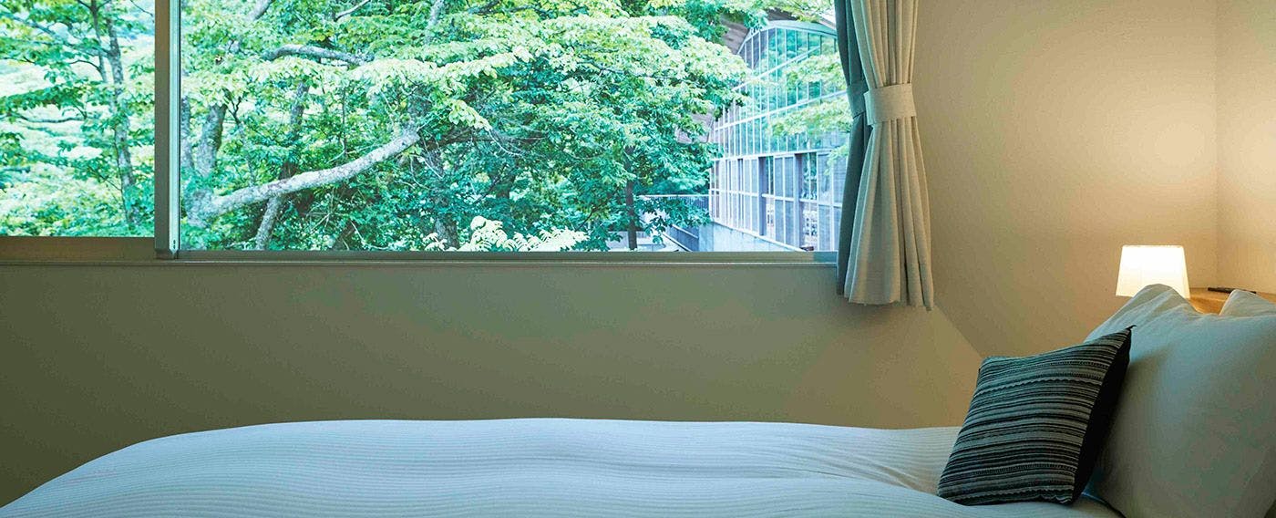 Deluxe Double dengan Perapian Kayu / 54 m² / Kamar Tidur