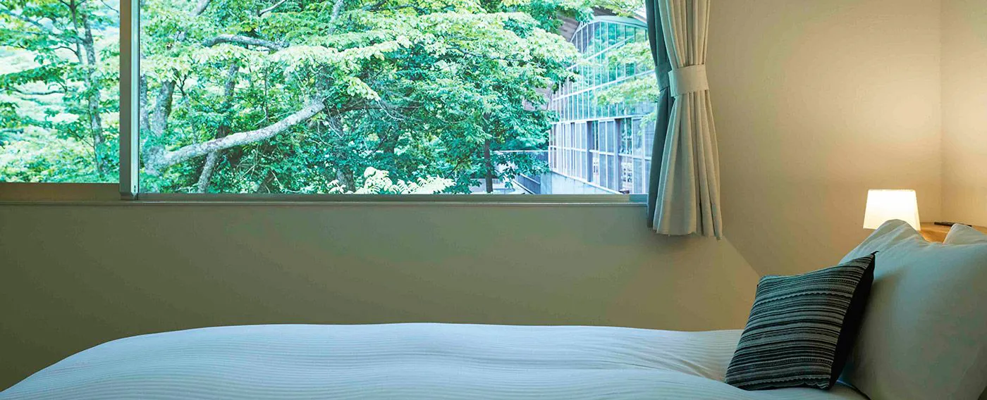 Deluxe Double dengan Perapian Kayu / 54 m² / Kamar Tidur