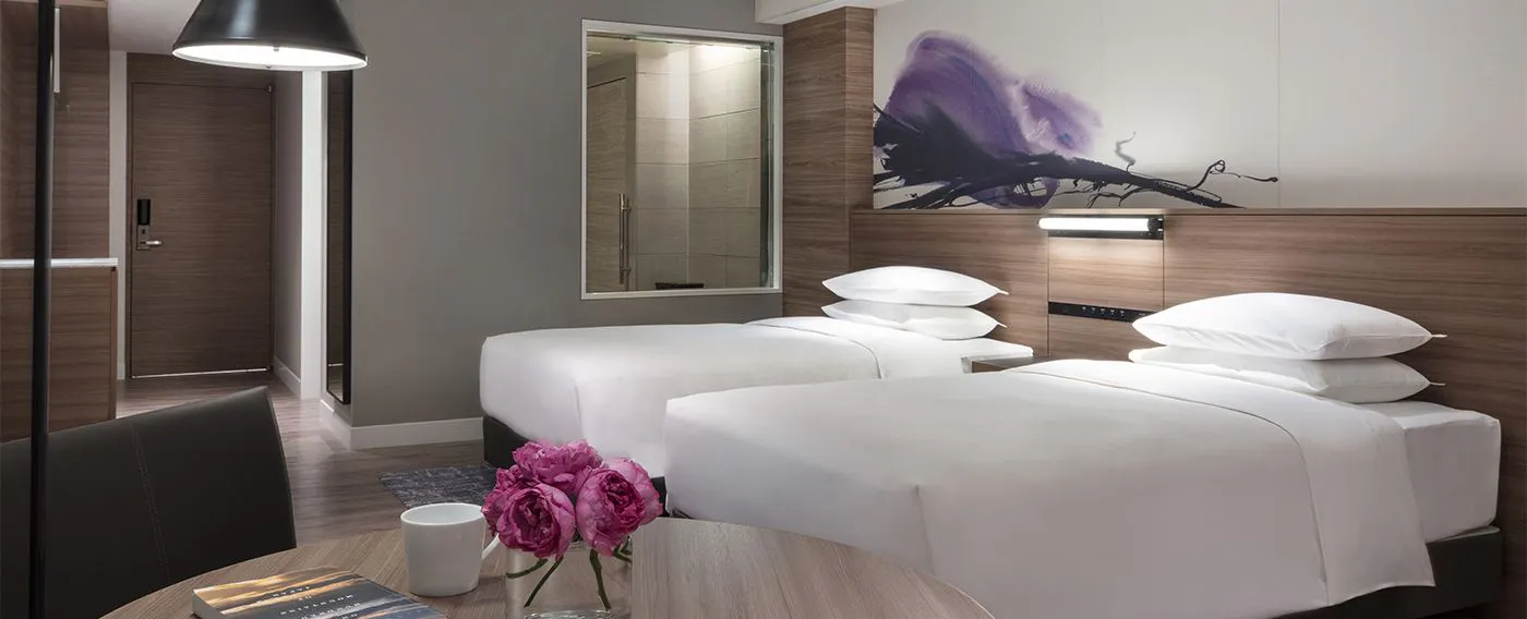 Kamar Premium dengan Mata Air Panas_Twin