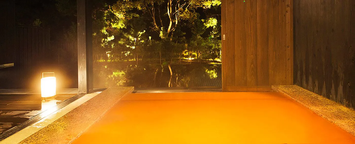 【ห้องอาบน้ำ】อ่างอาบน้ำส่วนตัว ~น้ำพุร้อน 2 ชนิด~