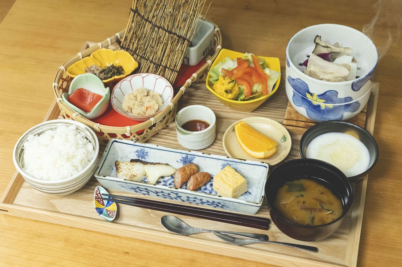 Sarapan yang sesuai untuk pagi perjalanan yang menyegarkan