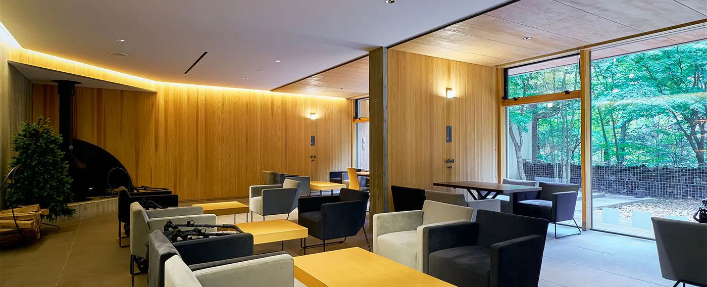 낮에는 카페로도 운영하고 있습니다(투숙객에 한함)