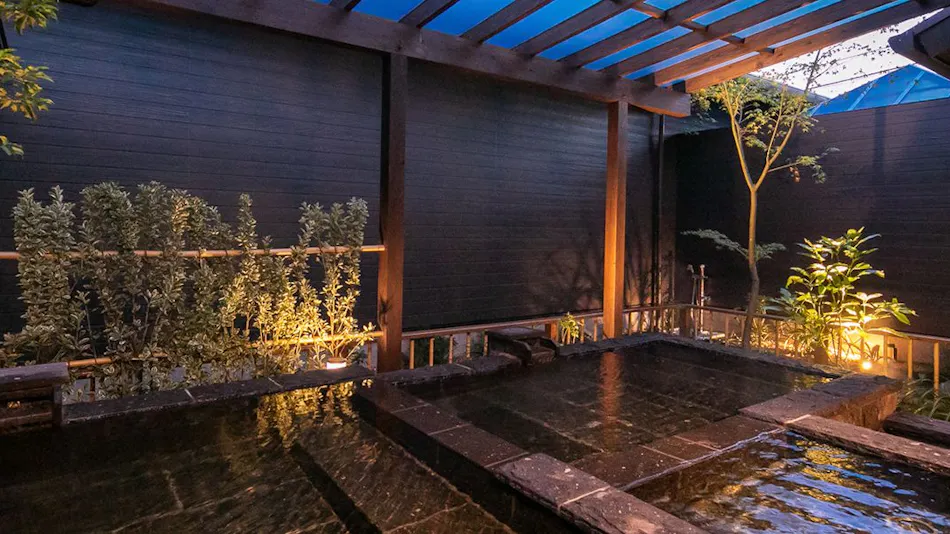 All Rooms with Open-Air Bath Onsen Garden Yumotoan Kiyohime