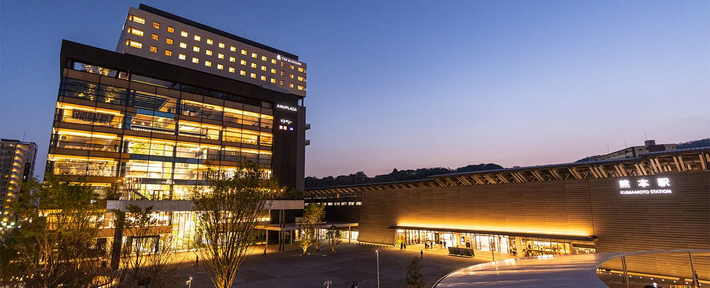 구마모토 외관_밤