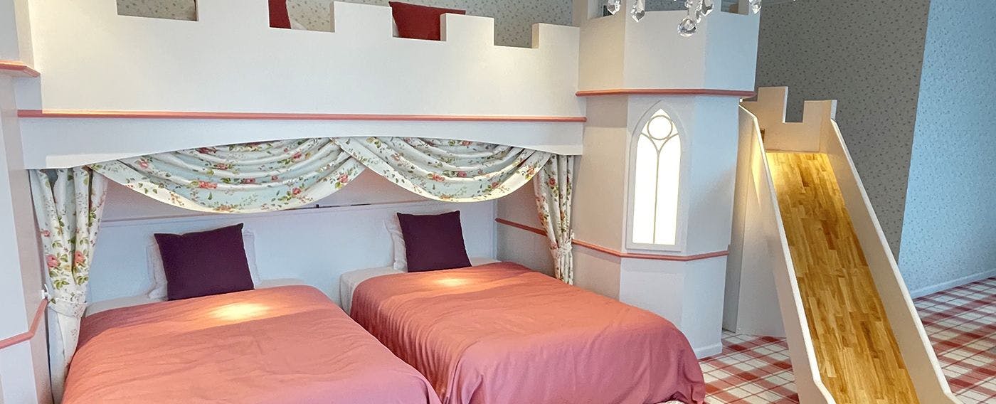 ハウステンボス・佐世保×クーポン配布中の宿 スイートのお部屋